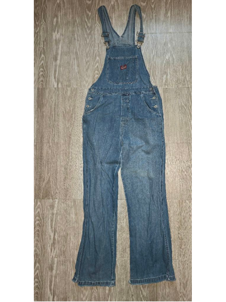 Authentic Y2k Vintage Old Navy Blue Denim Overalls M